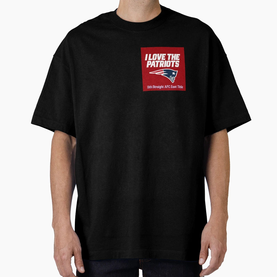 Pats Nation 11Th Straight Afc East T-Shirt - Novelty Apparel Men Women - T-Shirt, Sweatshirt, Hoodie