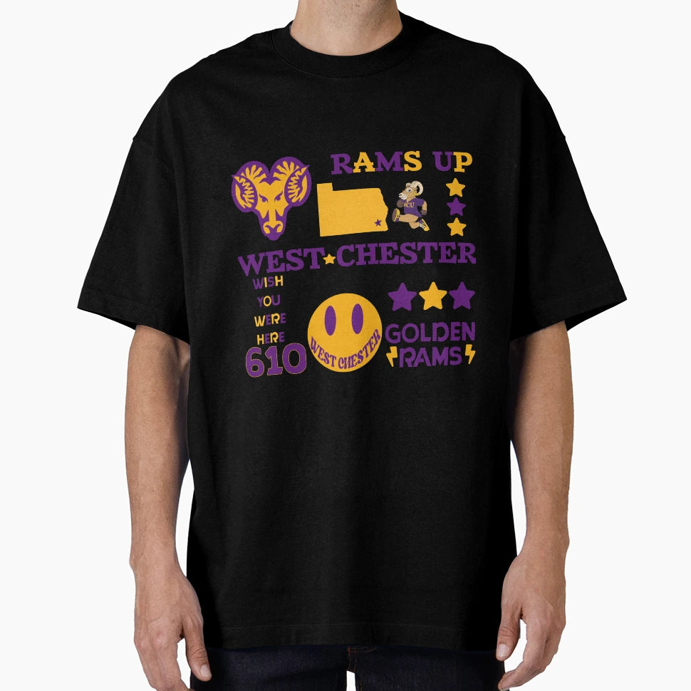 West Chester U T-Shirt - Graphic Print for Adults - T-Shirt, Sweatshirt, Hoodie