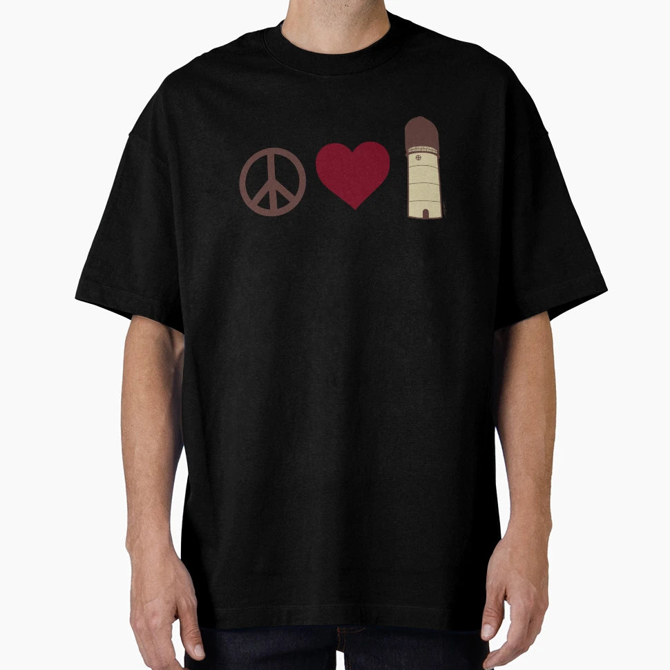 Peace Love Ypsilanti T-Shirt - Unique Graphic for Adults - T-Shirt, Sweatshirt, Hoodie