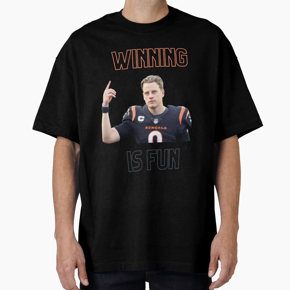 JB Winning Is Fun T-Shirt - Trendy Graphic Men Women - T-Shirt, Sweatshirt, Hoodie