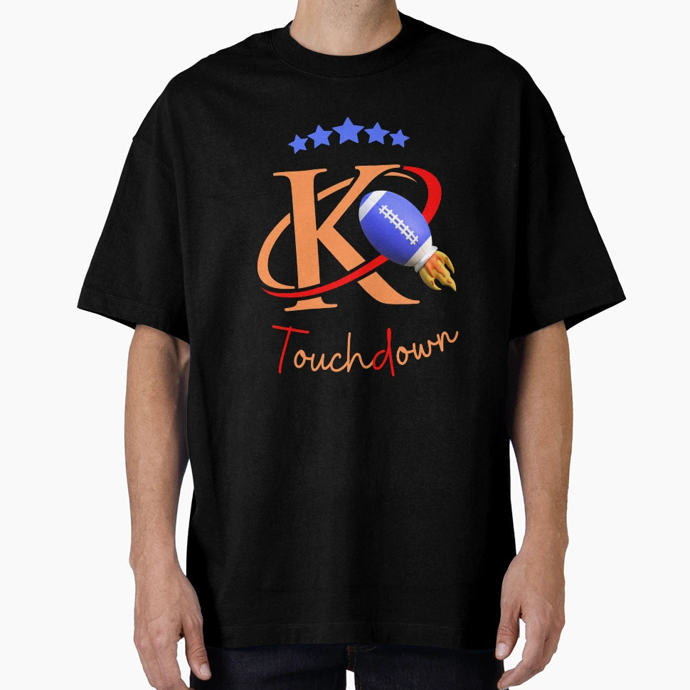 Kc Touchdown T-Shirt - Trendy Graphic Men Women - T-Shirt, Sweatshirt, Hoodie
