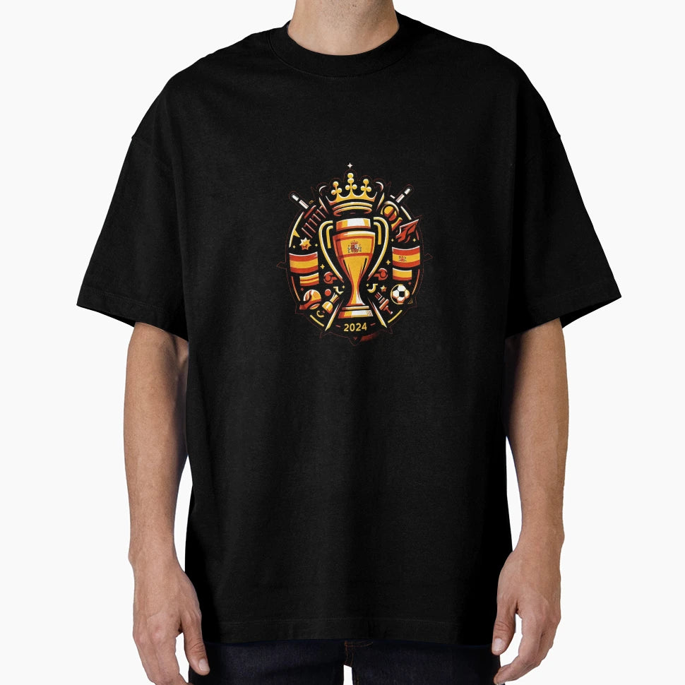 Logo Espana Champion T-Shirt - Aesthetic Graphic for Adults - T-Shirt, Sweatshirt, Hoodie