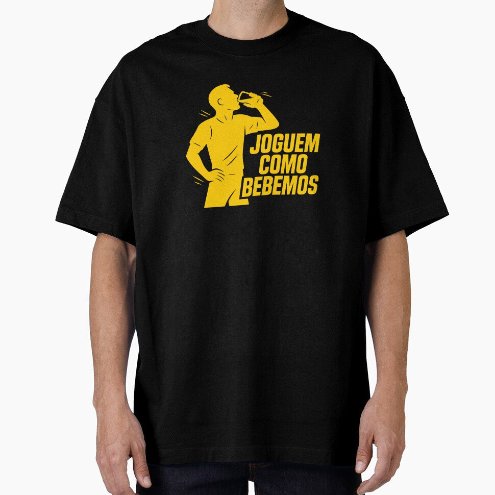 Joguem Como Bebemos by VestBeer - Adult & Kids T-Shirts, Sweatshirts & Hoodies apparel design preview 1