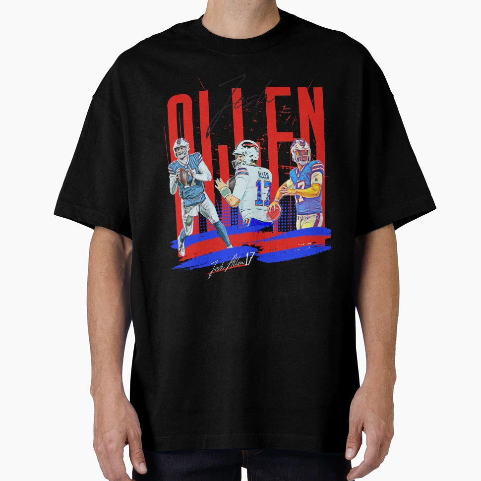 JA Quarterback Art T-Shirt - Unique Graphic Men Women - T-Shirt, Sweatshirt, Hoodie