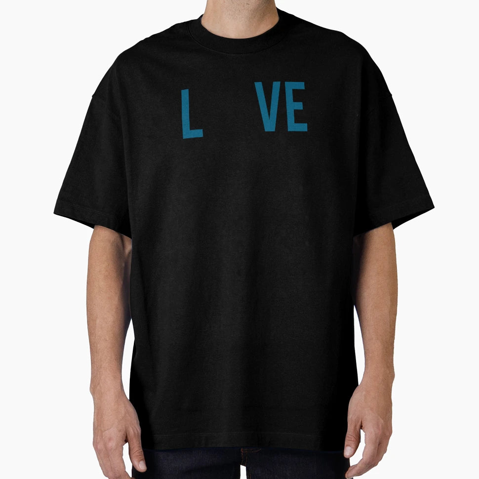 Love Football Blue T-Shirt - Fun Novelty Design Unisex - T-Shirt, Sweatshirt, Hoodie