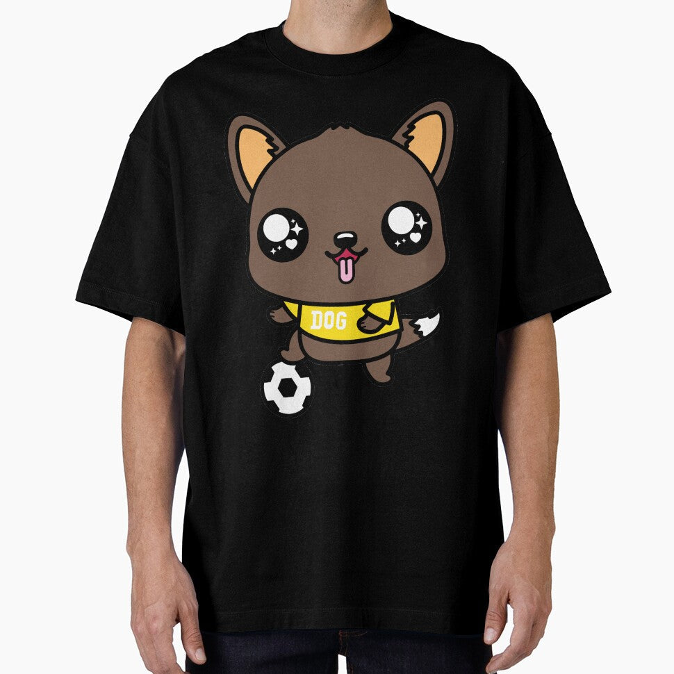 Soccer doggy by johnnybside - Adult & Kids T-Shirts, Sweatshirts & Hoodies apparel design preview 1