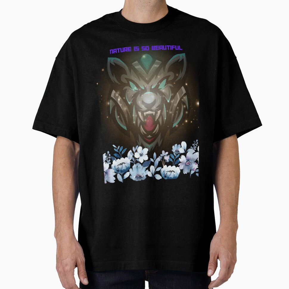 Nature is so beautiful, jungle animals by Floral - Adult & Kids T-Shirts, Sweatshirts & Hoodies apparel design preview 1