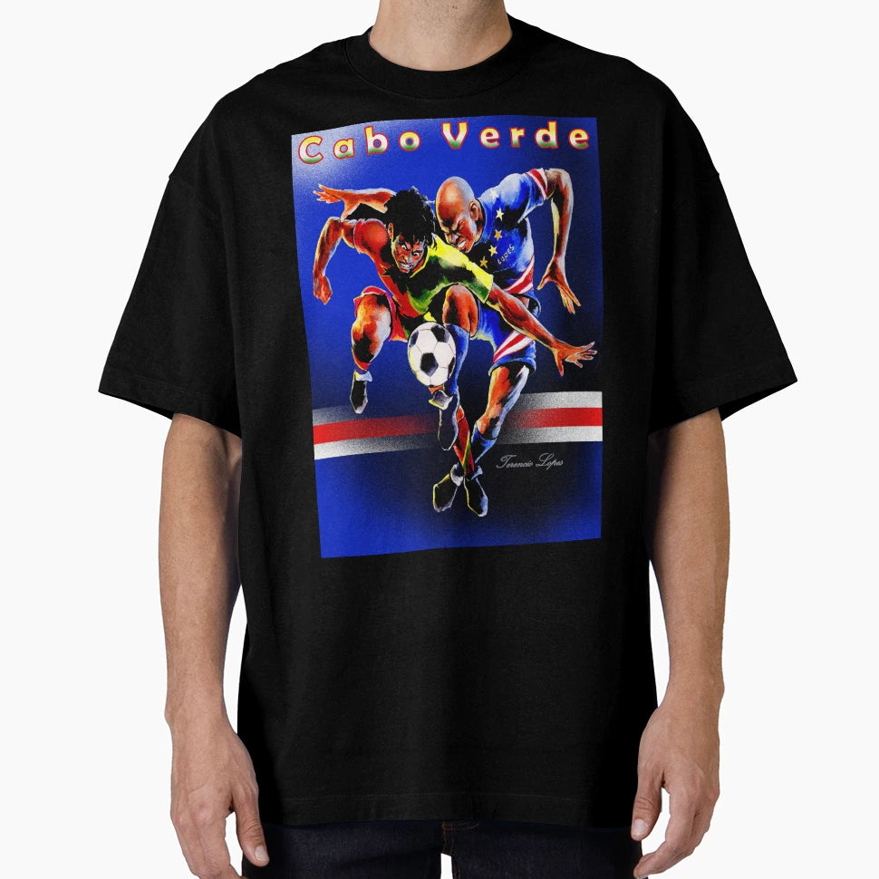 Cape Verdean Soccer Players T-Shirt - Unique Graphic Men Women - T-Shirt, Sweatshirt, Hoodie
