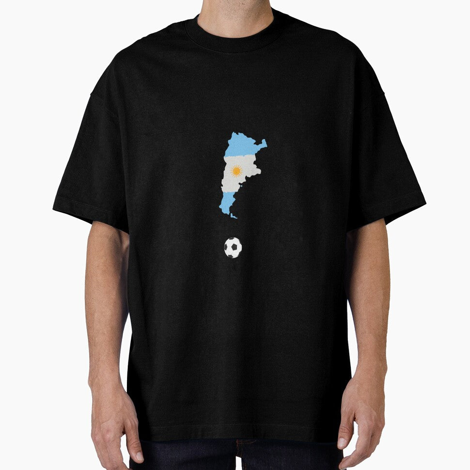 Argentina soccer fan number one by Passionfoot - Adult & Kids T-Shirts, Sweatshirts & Hoodies apparel design preview 1