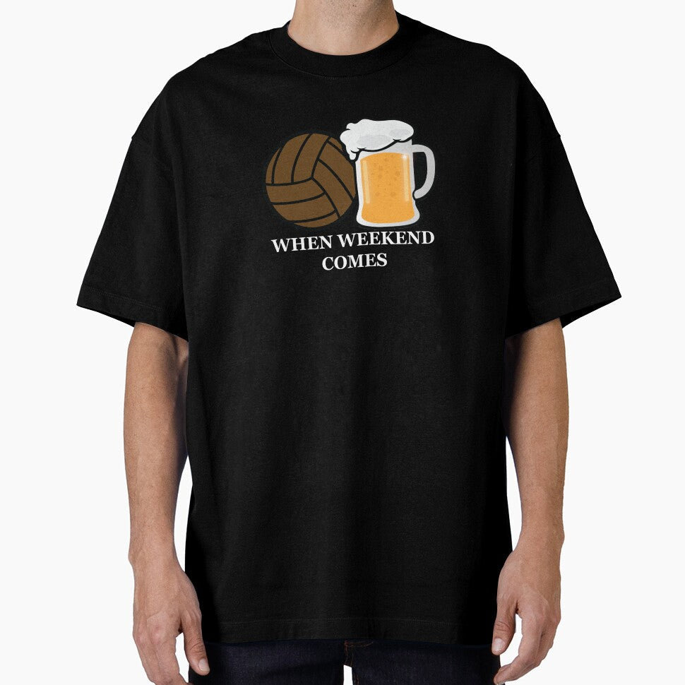 When weekend comes by crossesdesign - Adult & Kids T-Shirts, Sweatshirts & Hoodies apparel design preview 1