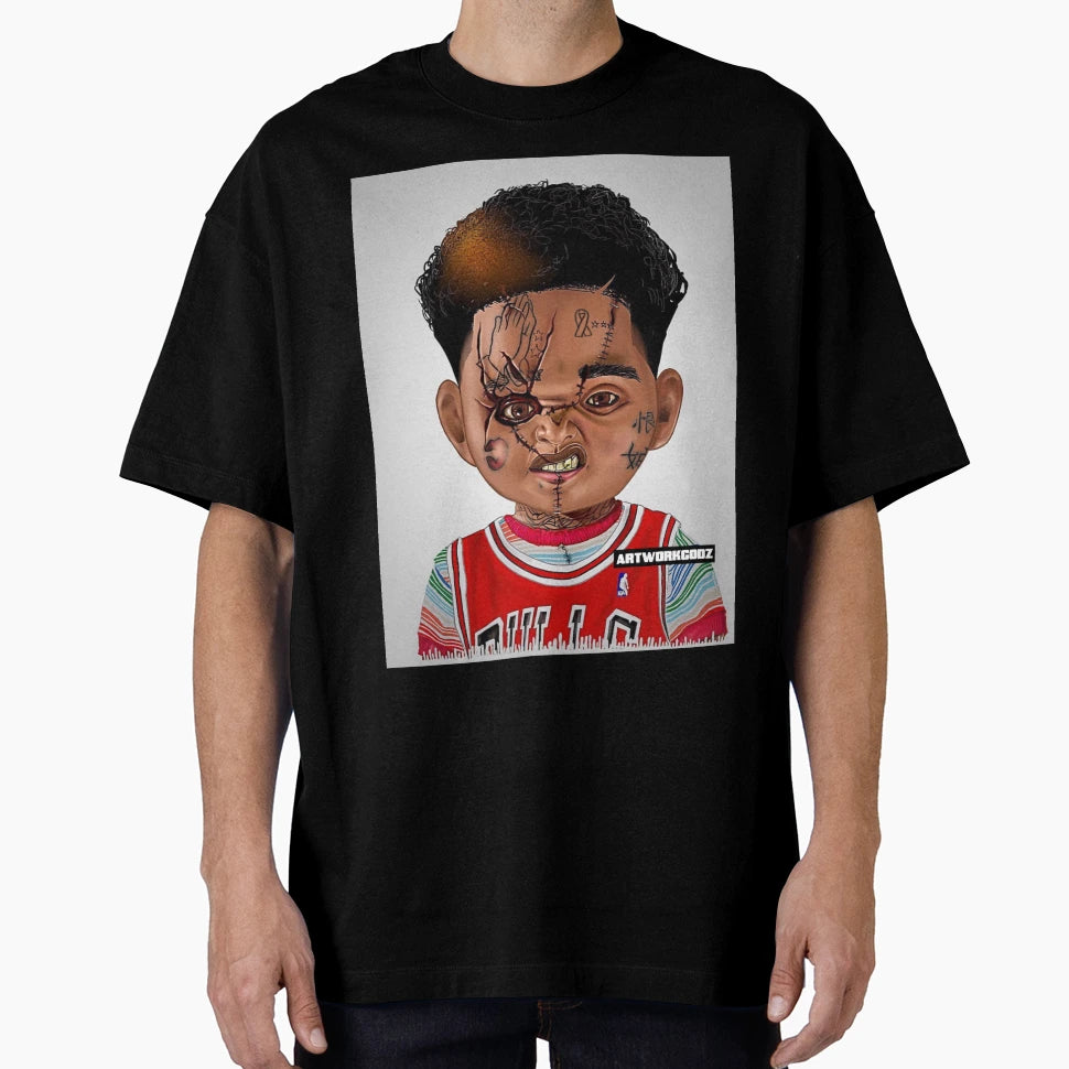 Hood Chucky T-Shirt - Aesthetic Graphic for Adults - T-Shirt, Sweatshirt, Hoodie