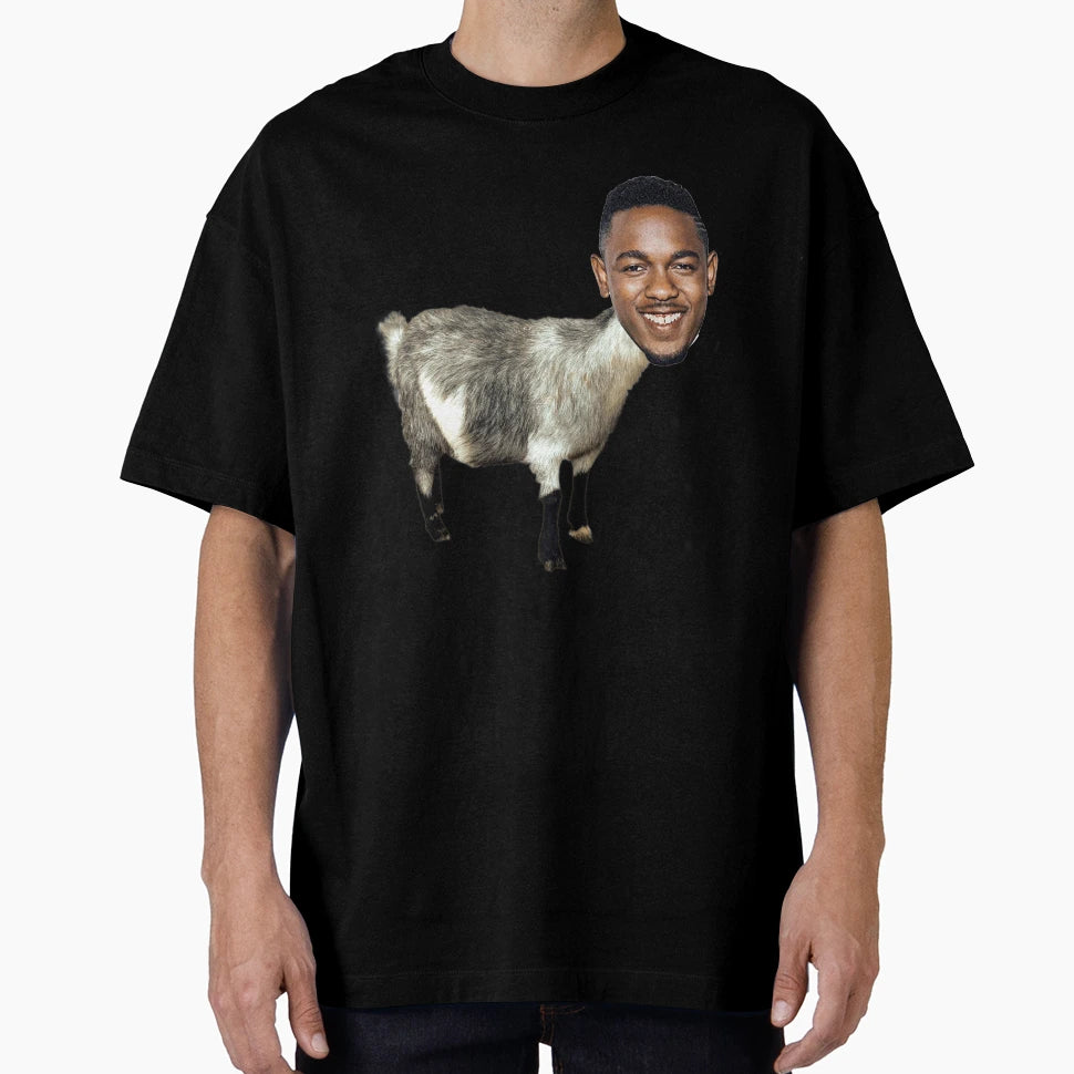 Kendrick Goat T-Shirt - Minimalist Print for Adults - T-Shirt, Sweatshirt, Hoodie