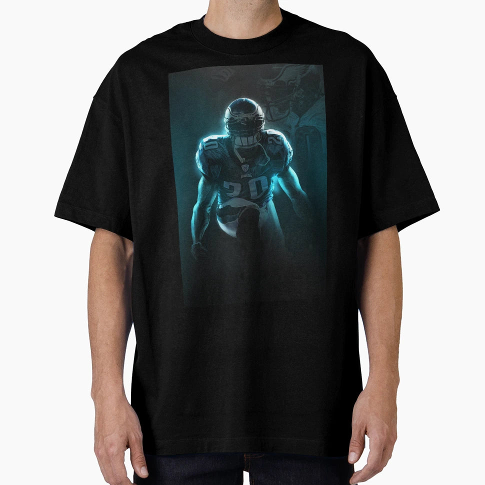 Brian Dawkins Philadelphia Sports Art T-Shirt - Minimalist Print Men Women - T-Shirt, Sweatshirt, Hoodie