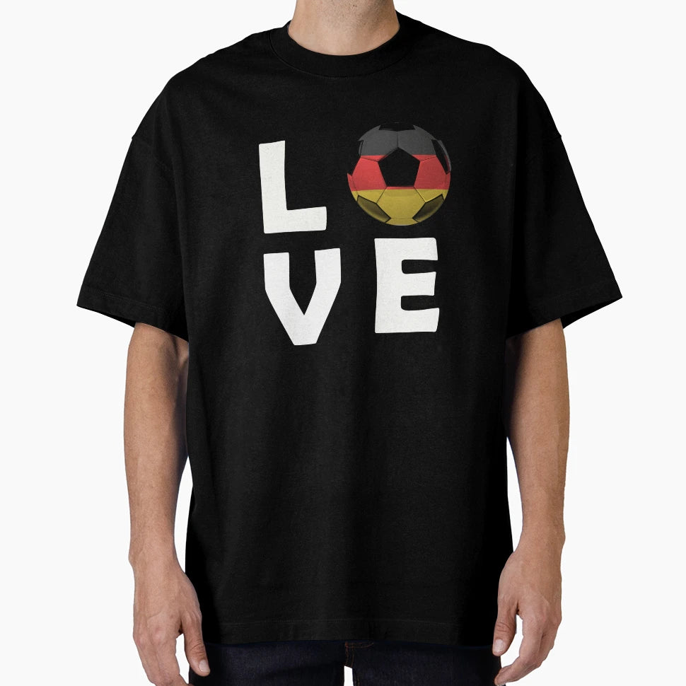 Love Football T-Shirt - Trendy Graphic for Adults - T-Shirt, Sweatshirt, Hoodie
