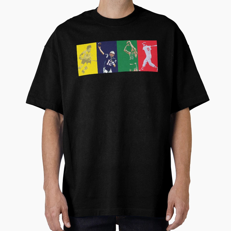 Boston Mount Rushmore T-Shirt - Unique Graphic Unisex - T-Shirt, Sweatshirt, Hoodie