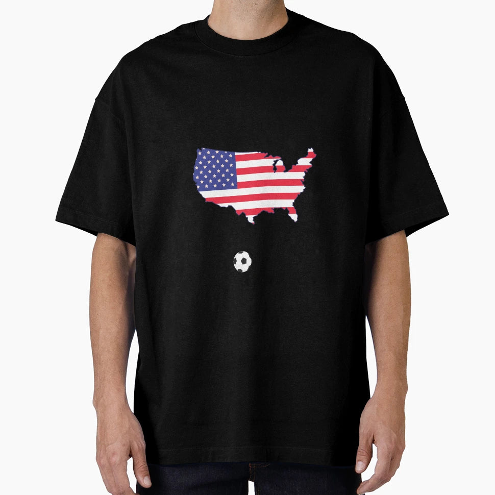 Us Teeshirt Soccer Fan Number One T-Shirt - Minimalist Print for Adults - T-Shirt, Sweatshirt, Hoodie