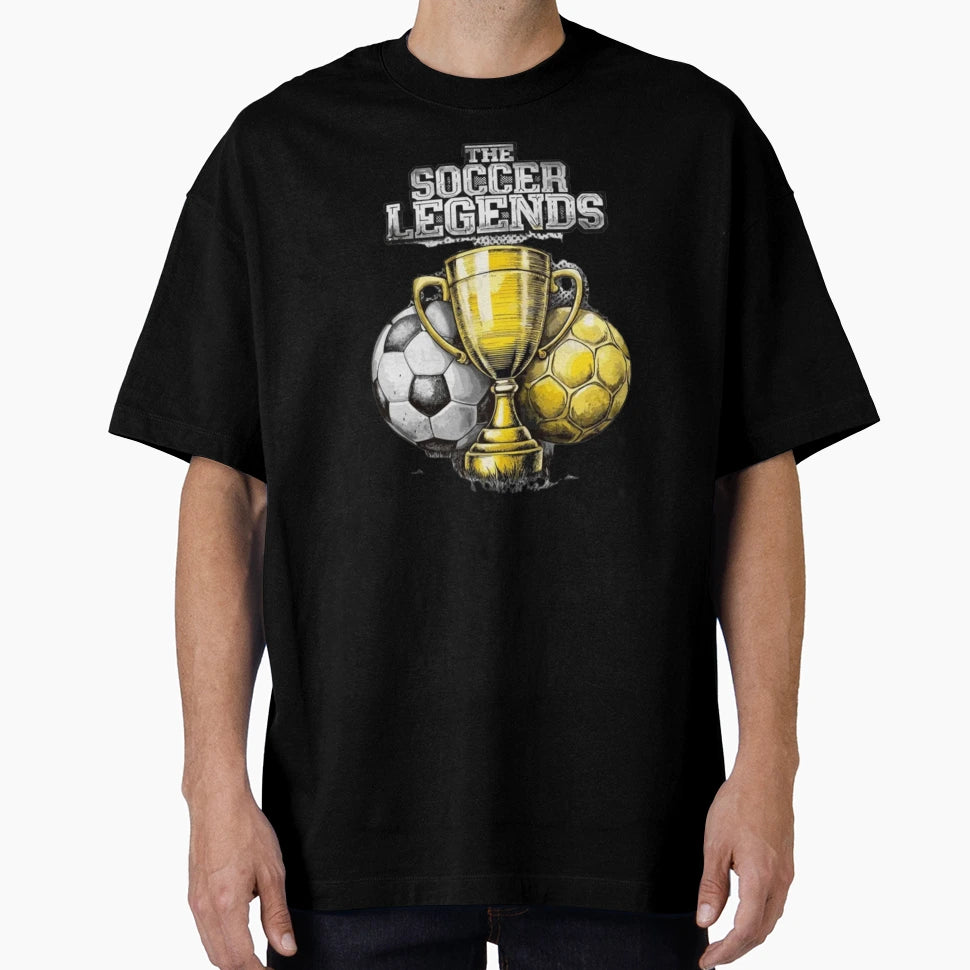 Soccer Legends Championship Trophy T-Shirt - Streetwear Style Men Women - T-Shirt, Sweatshirt, Hoodie