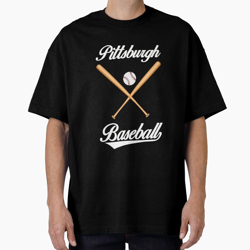 Pittsburgh Baseball for Men and Women by AllStarMerch - Adult & Kids T-Shirts, Sweatshirts & Hoodies apparel design preview 1