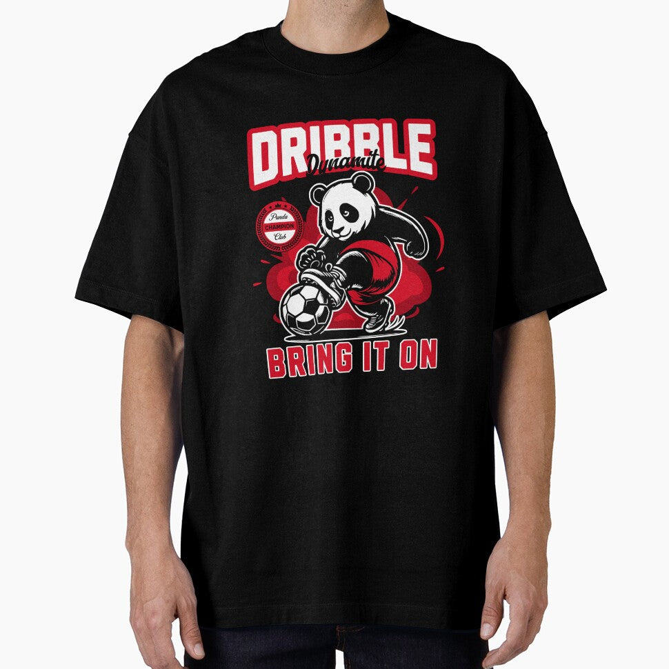 Soccer panda by Graffik-Peeps - Adult & Kids T-Shirts, Sweatshirts & Hoodies apparel design preview 1