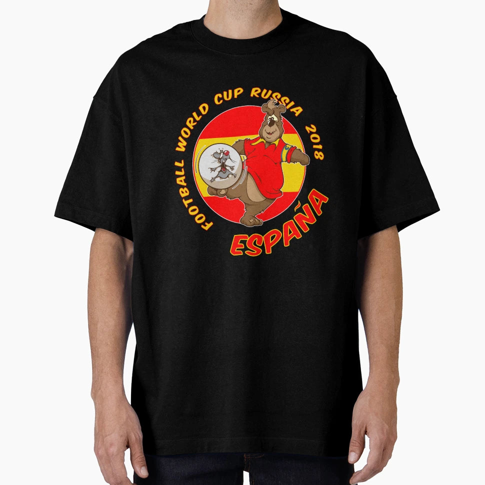 Spain Football World Cup Russia 2018 T-Shirt - Trendy Graphic for Adults - T-Shirt, Sweatshirt, Hoodie