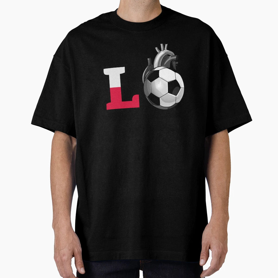 Love Polish Soccer T-Shirt - Minimalist Print Unisex - T-Shirt, Sweatshirt, Hoodie