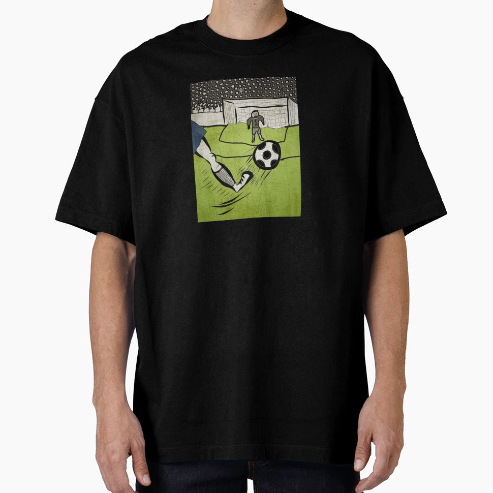 Shooting Football T-Shirt - Unique Graphic Unisex - T-Shirt, Sweatshirt, Hoodie