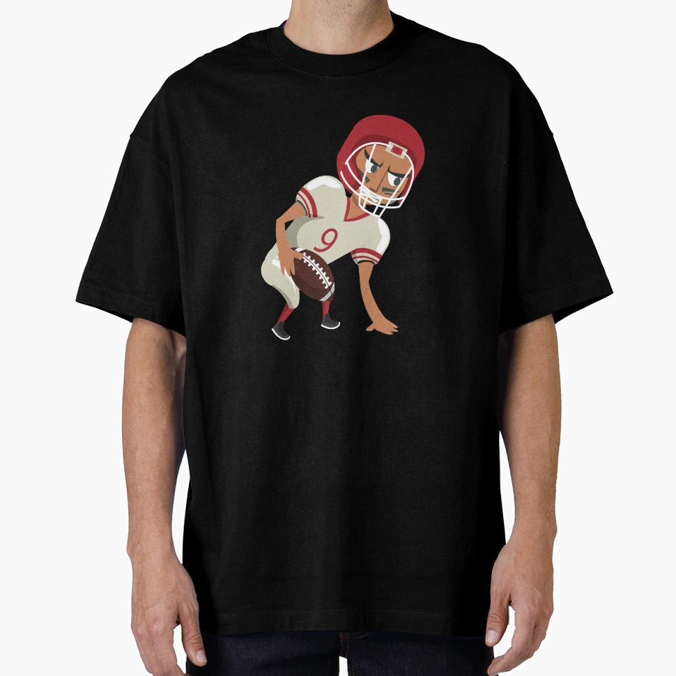 Star American Football Player T-Shirt - Casual Everyday Wear Unisex - T-Shirt, Sweatshirt, Hoodie