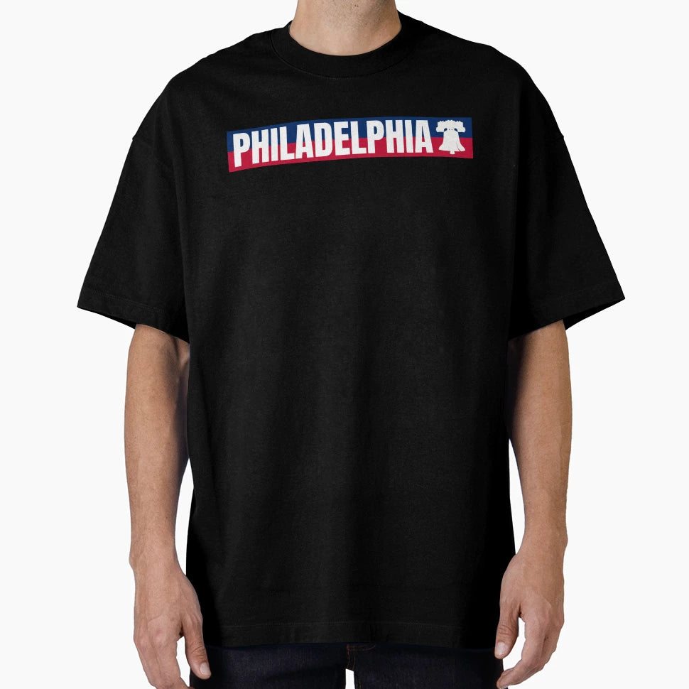 Philadelphia Liberty Bell Red White T-Shirt - Trendy Graphic Men Women - T-Shirt, Sweatshirt, Hoodie