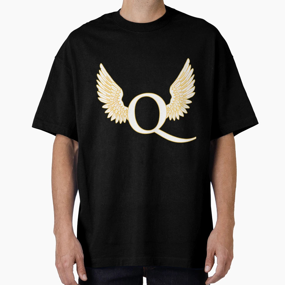 Q Angel T-Shirt - Custom Art Print Men Women - T-Shirt, Sweatshirt, Hoodie