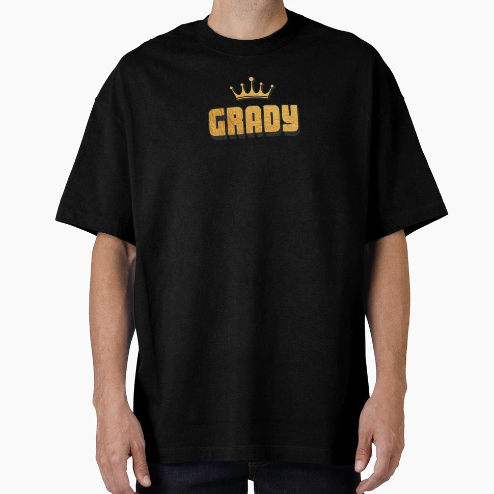 Grady Personalized Funny Custom T-Shirt - Fun Novelty Design for Adults - T-Shirt, Sweatshirt, Hoodie