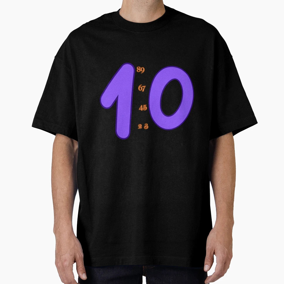 Be Legend Wear 10 Fans T-Shirt - Minimalist Print for Adults - T-Shirt, Sweatshirt, Hoodie