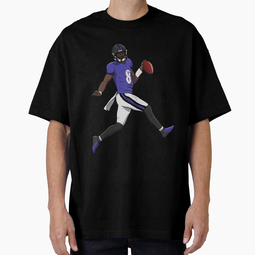 LJ Running Touch Down T-Shirt - Graphic Print Men Women - T-Shirt, Sweatshirt, Hoodie