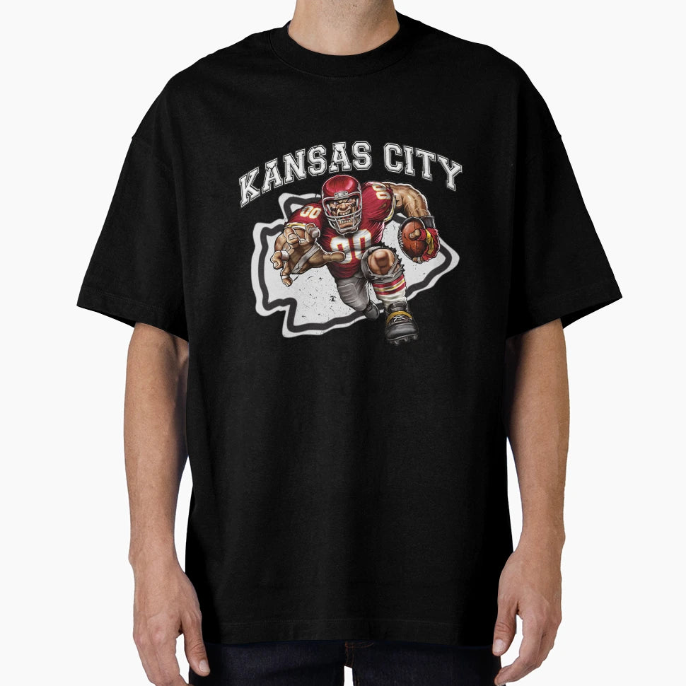 Kansas City Football T-Shirt - Graphic Print Men Women - T-Shirt, Sweatshirt, Hoodie