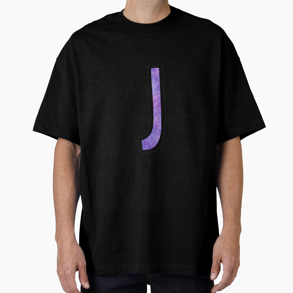Letter J T-Shirt - Streetwear Style for Adults - T-Shirt, Sweatshirt, Hoodie