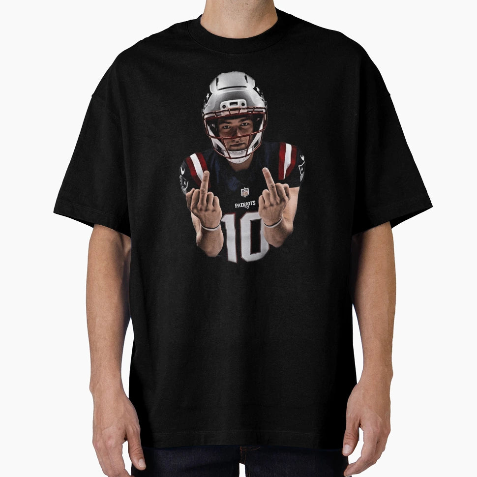 Drake Maye Nfl Player T-Shirt - Casual Everyday Wear Unisex - T-Shirt, Sweatshirt, Hoodie