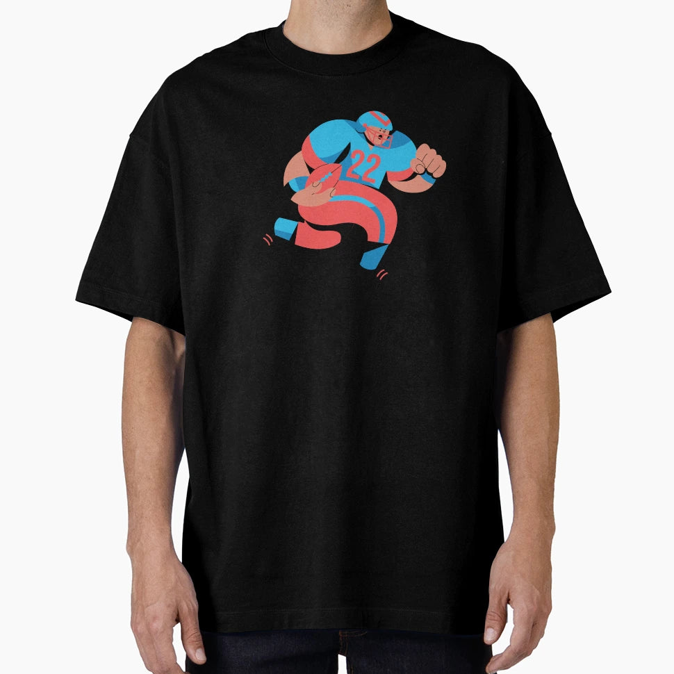Star American Football Player Nr 22 T-Shirt - Unique Graphic Unisex - T-Shirt, Sweatshirt, Hoodie