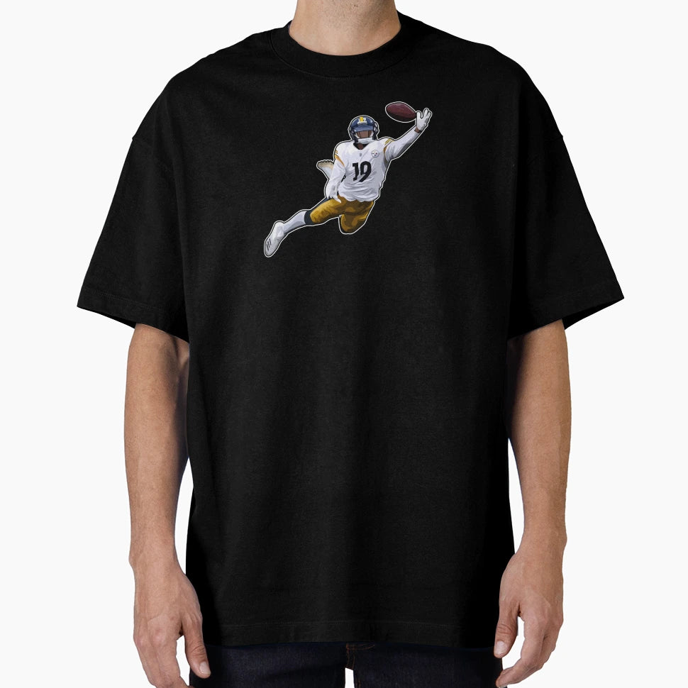 Juju 19 Flying Catch T-Shirt - Fun Novelty Design for Adults - T-Shirt, Sweatshirt, Hoodie