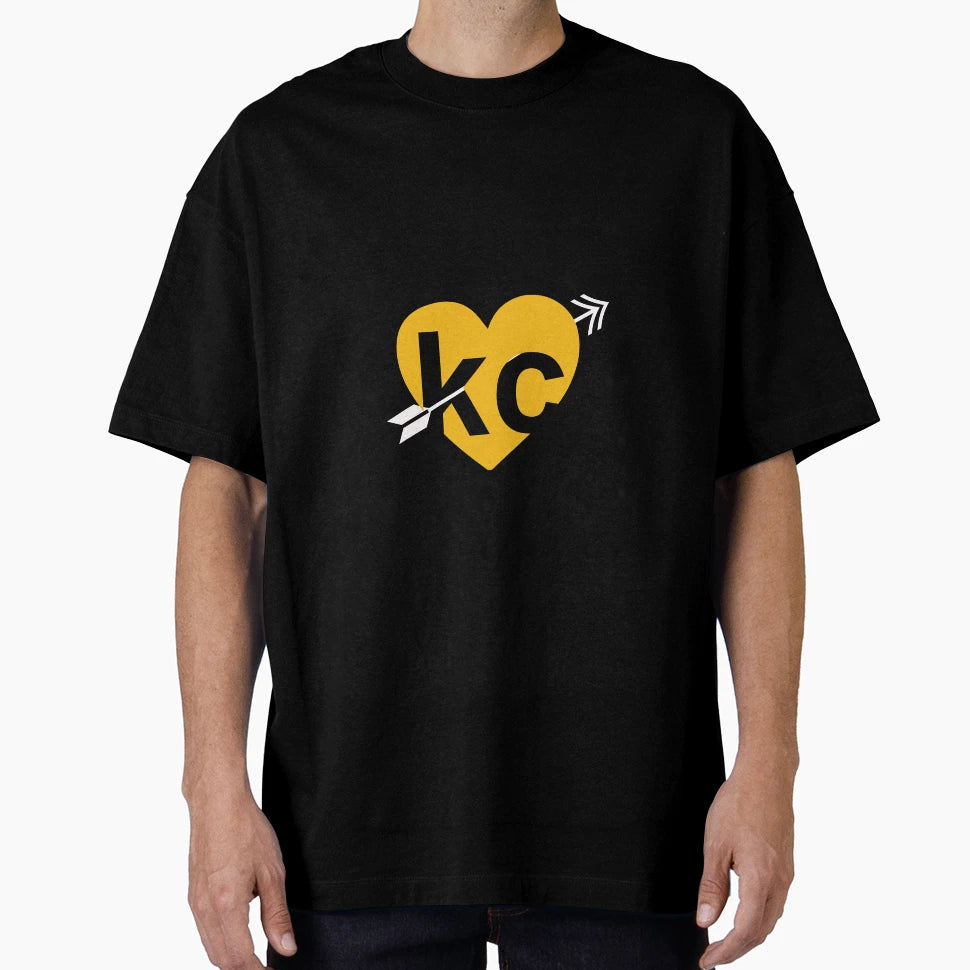 Kc Heart T-Shirt - Fun Novelty Design for Adults - T-Shirt, Sweatshirt, Hoodie