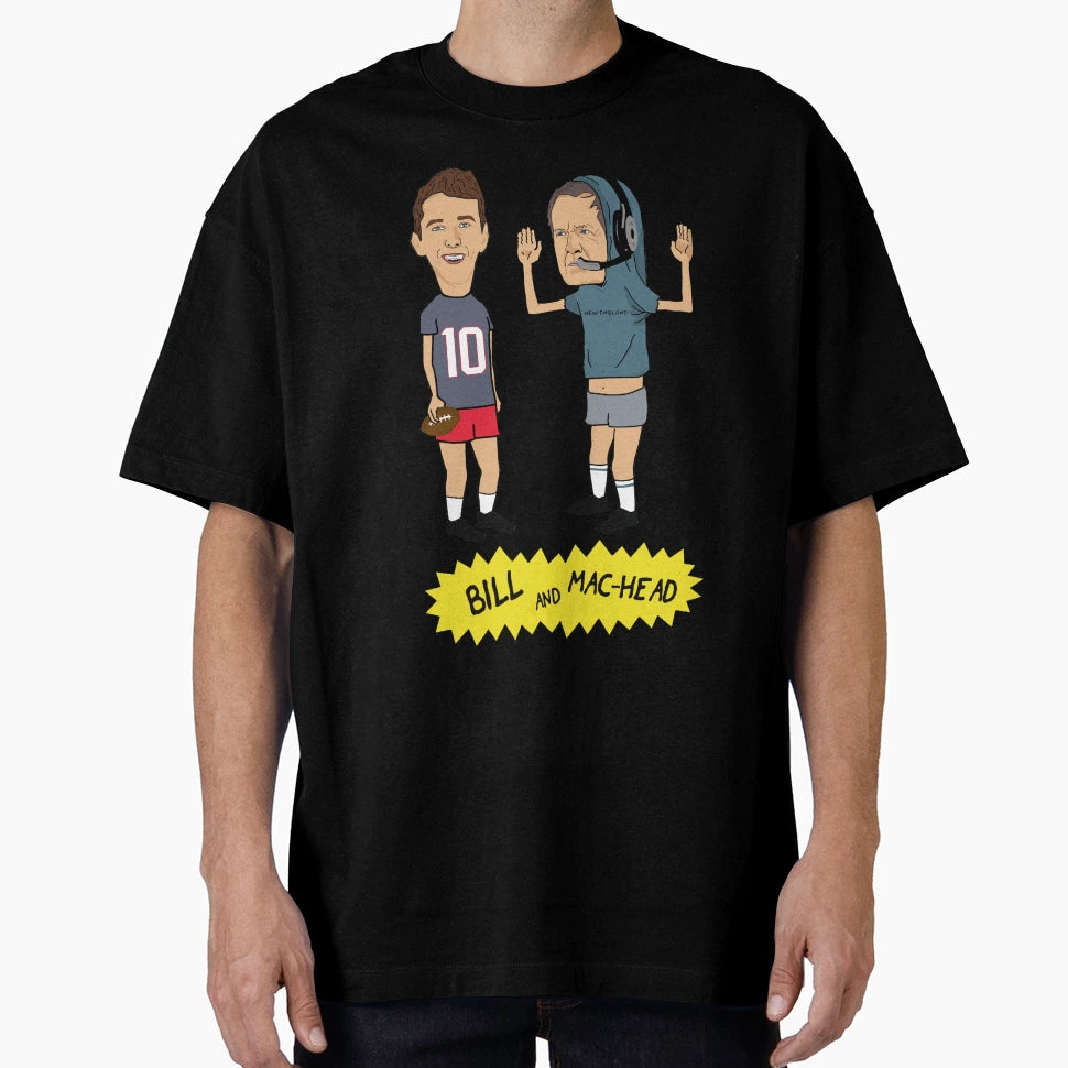 Bill And Tom Head T-Shirt - Trendy Graphic for Adults - T-Shirt, Sweatshirt, Hoodie