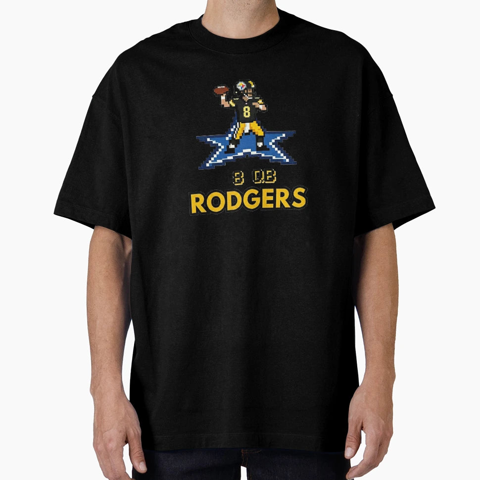 Steelers Qb AR As Video Game Character T-Shirt - Fun Novelty Design Unisex - T-Shirt, Sweatshirt, Hoodie