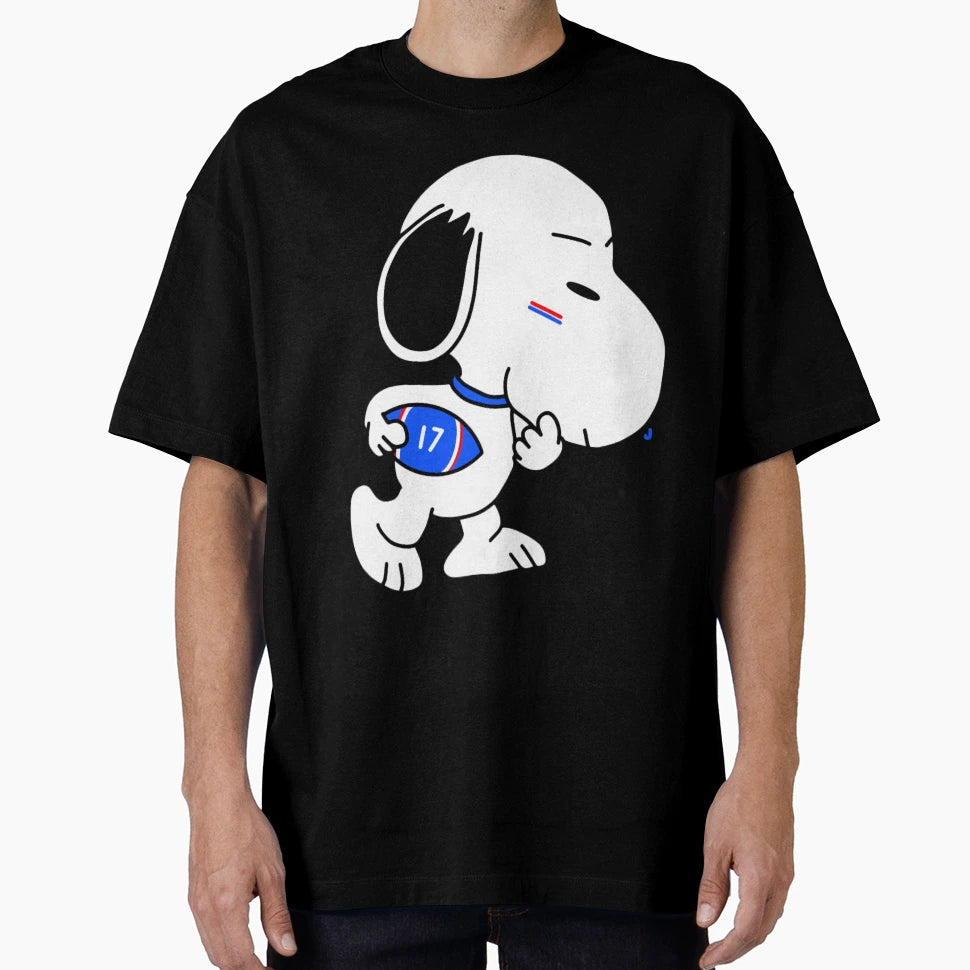 Go Snoopy Bills T-Shirt - Streetwear Style Unisex - T-Shirt, Sweatshirt, Hoodie