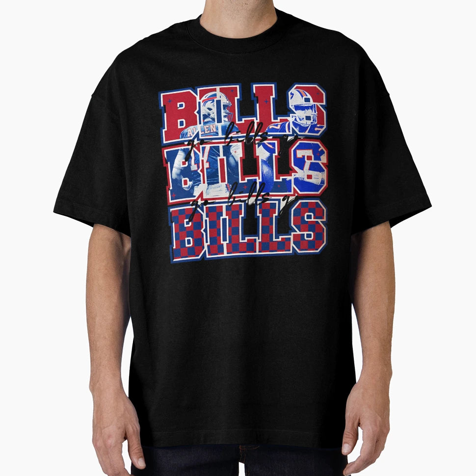 Lets Go Bills Buffalo Bills T-Shirt - Minimalist Print Unisex - T-Shirt, Sweatshirt, Hoodie