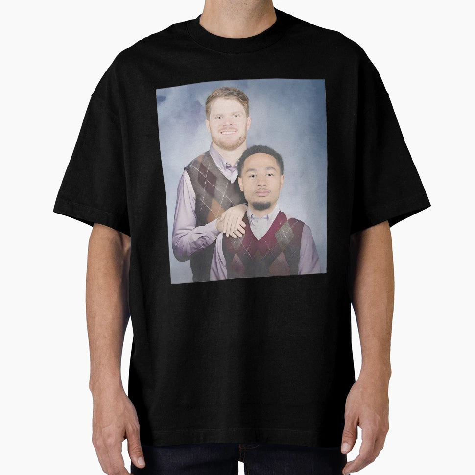 Seattle Football Duo Argyle Vest Fun T-Shirt - Novelty Apparel for Adults - T-Shirt, Sweatshirt, Hoodie