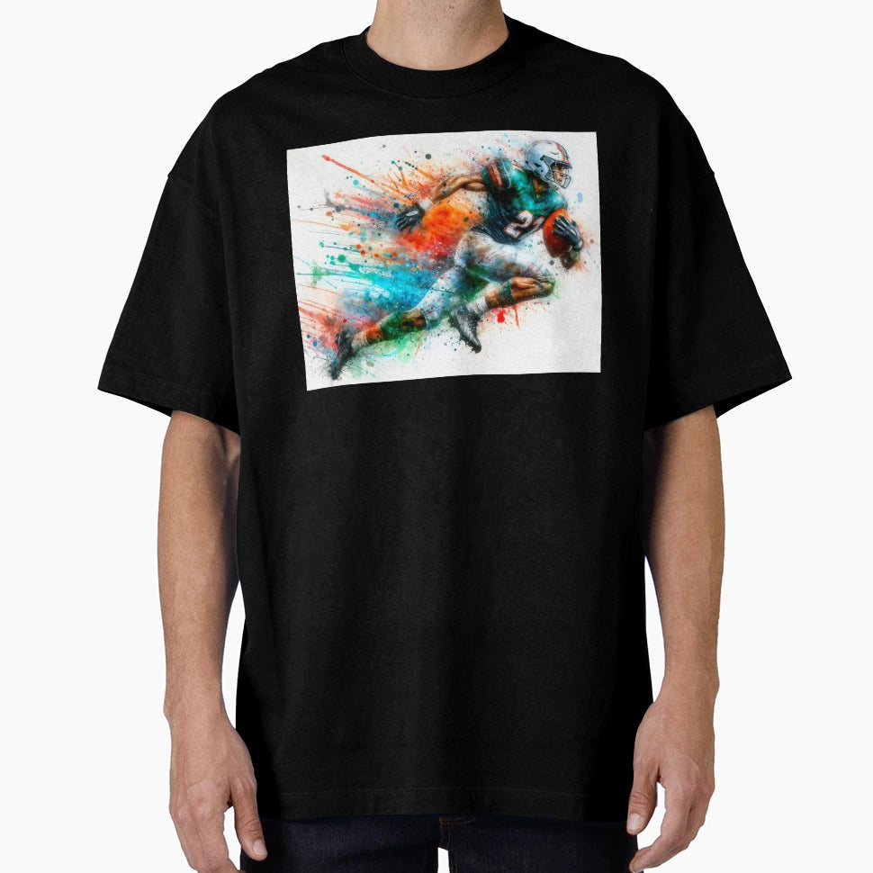 Dynamic Footballer Action T-Shirt - Casual Everyday Wear for Adults - T-Shirt, Sweatshirt, Hoodie