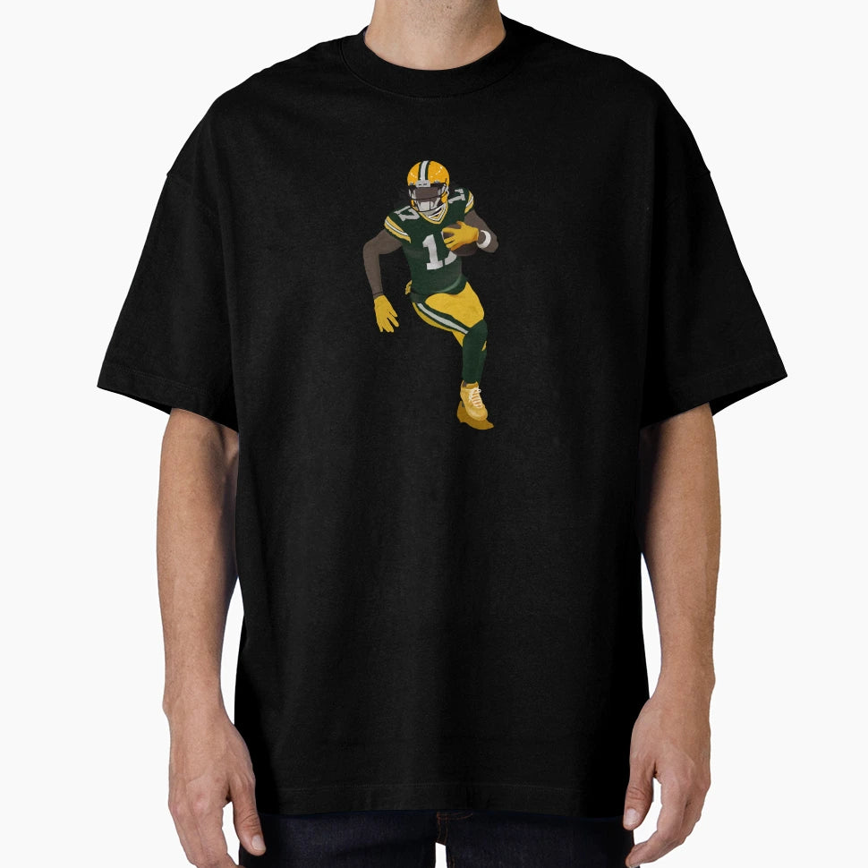 17 Packers Adams Digital Drawing T-Shirt - Custom Art Print Men Women - T-Shirt, Sweatshirt, Hoodie