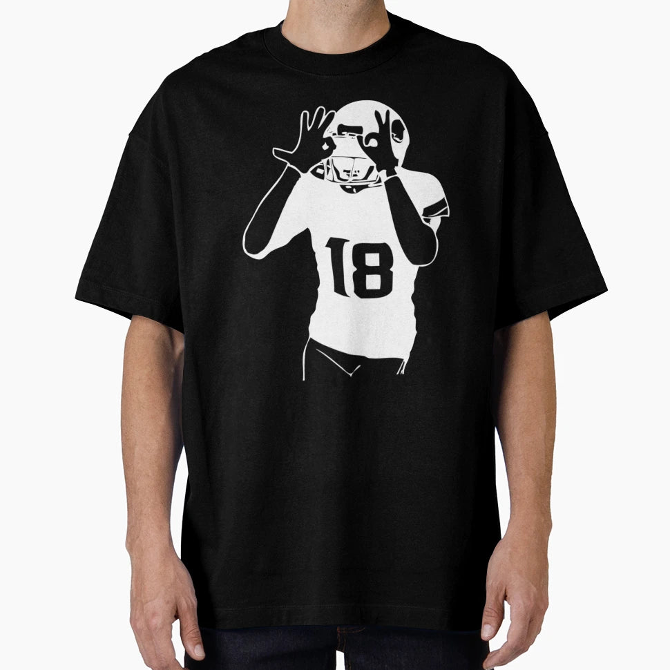 JJ 18 Griddy Grill Pop Art Simple T-Shirt - Fun Novelty Design for Adults - T-Shirt, Sweatshirt, Hoodie