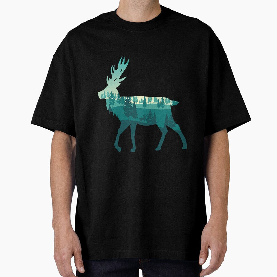 Nature Wildlife Deer Animal Lover by BundlerVq - Adult & Kids T-Shirts, Sweatshirts & Hoodies apparel design preview 1