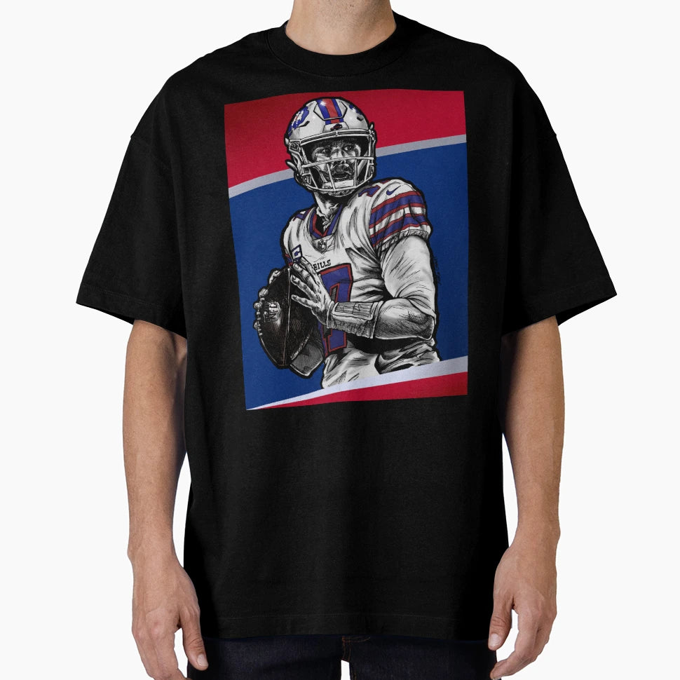 Allen Ready To Throw Full T-Shirt - Fun Novelty Design Men Women - T-Shirt, Sweatshirt, Hoodie
