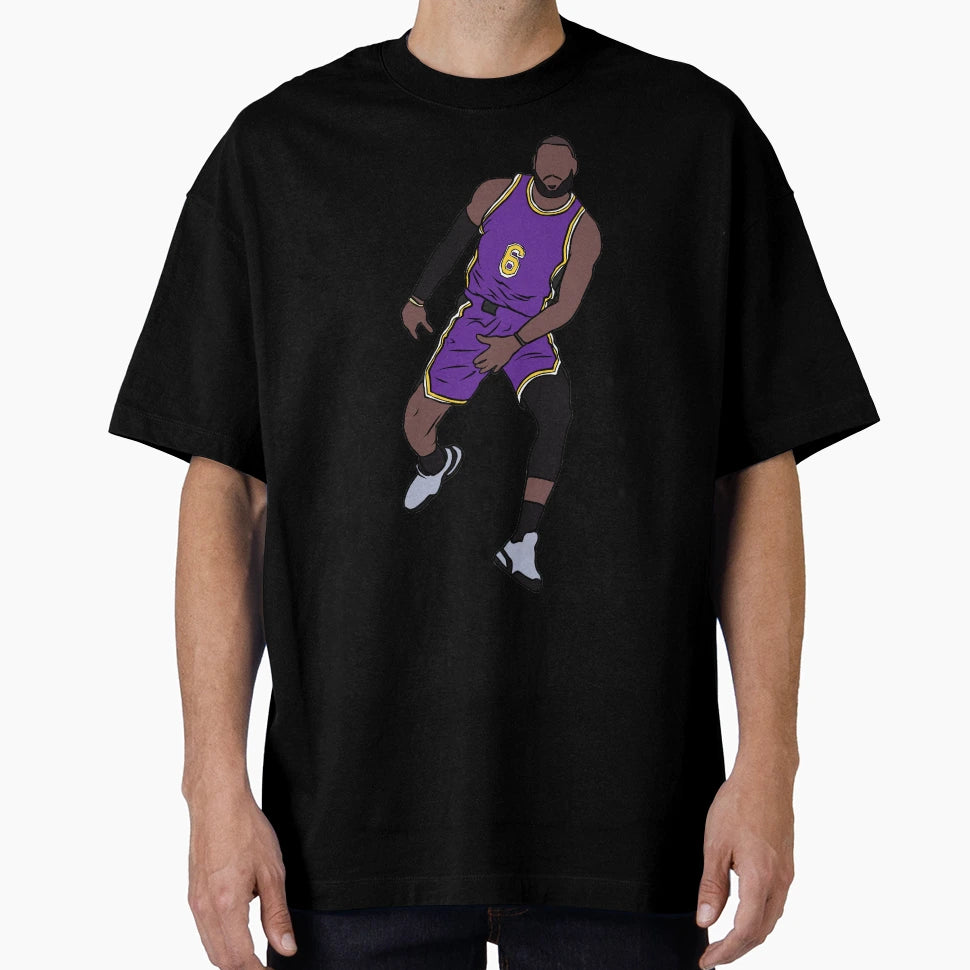 Lebron James Obscene Gesture T-Shirt - Unique Graphic for Adults - T-Shirt, Sweatshirt, Hoodie