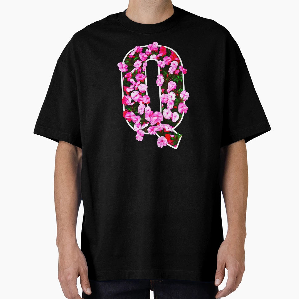 Letter Q T-Shirt - Custom Art Print Unisex - T-Shirt, Sweatshirt, Hoodie